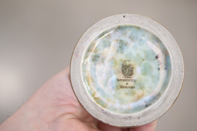 Lot 549 - A Wedgwood 'Fairyland' lustre Daisy Makeig-Jones 'Butterfly Woman' pattern vase