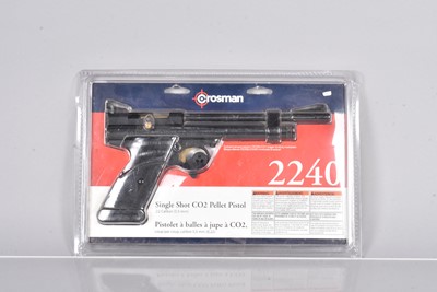 Lot 765 - A Crosman Model 2240 single shot CO2 pistol