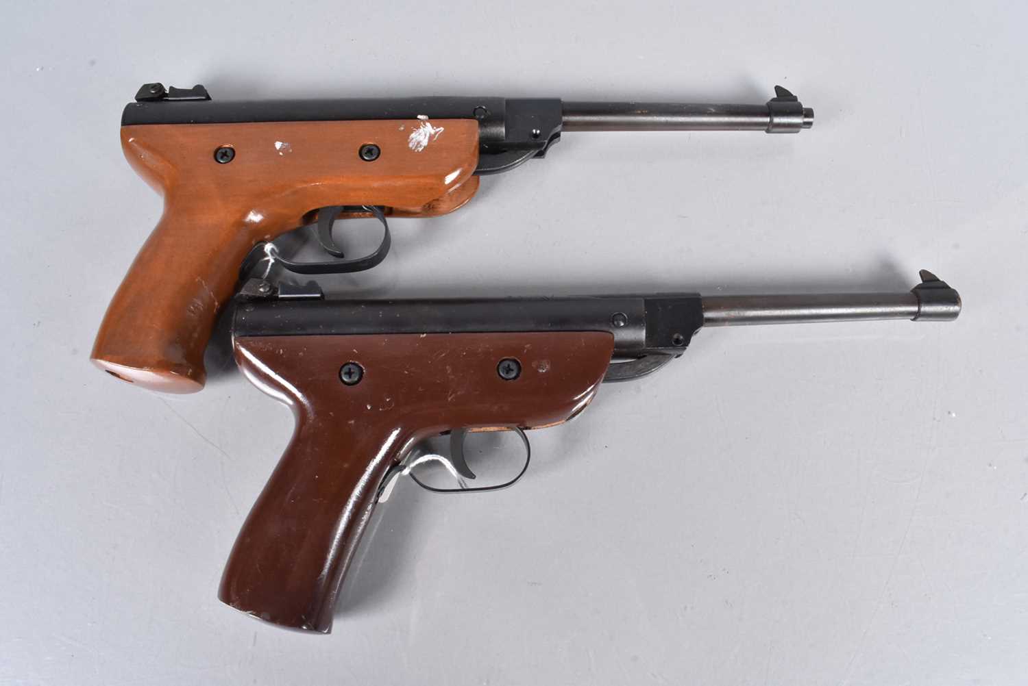 Lot 770 - Two West Lake Break Barrel .22 Air Pistols