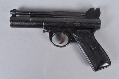 Lot 780 - A Webley Mark I .177 Air Pistol