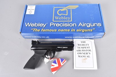 Lot 790 - A Webley Tempest .22 Air Pistol