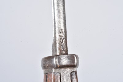 Lot 879 - A German S98 Bavarian bayonet by C G Haenel