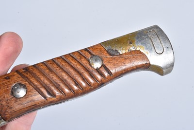 Lot 881 - A Shortened German Parade S98 Mauser bayonet