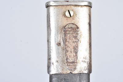 Lot 881 - A Shortened German Parade S98 Mauser bayonet