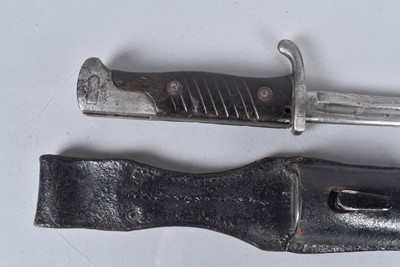 Lot 882 - A Shortened German S98 bayonet