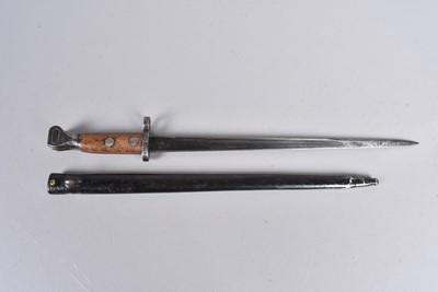 Lot 898 - A Dutch M1895 Mannlicher bayonet