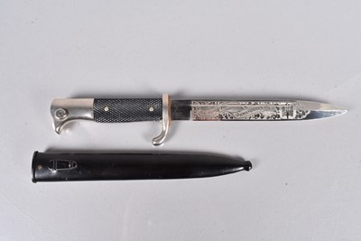Lot 903 - A German Army Double Etched K98 carbine bayonet