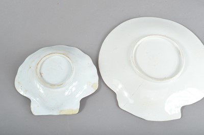 Lot 64 - Two Wedgwood Nautilus pearlware plates