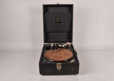 Lot 17 - Portable Gramophone