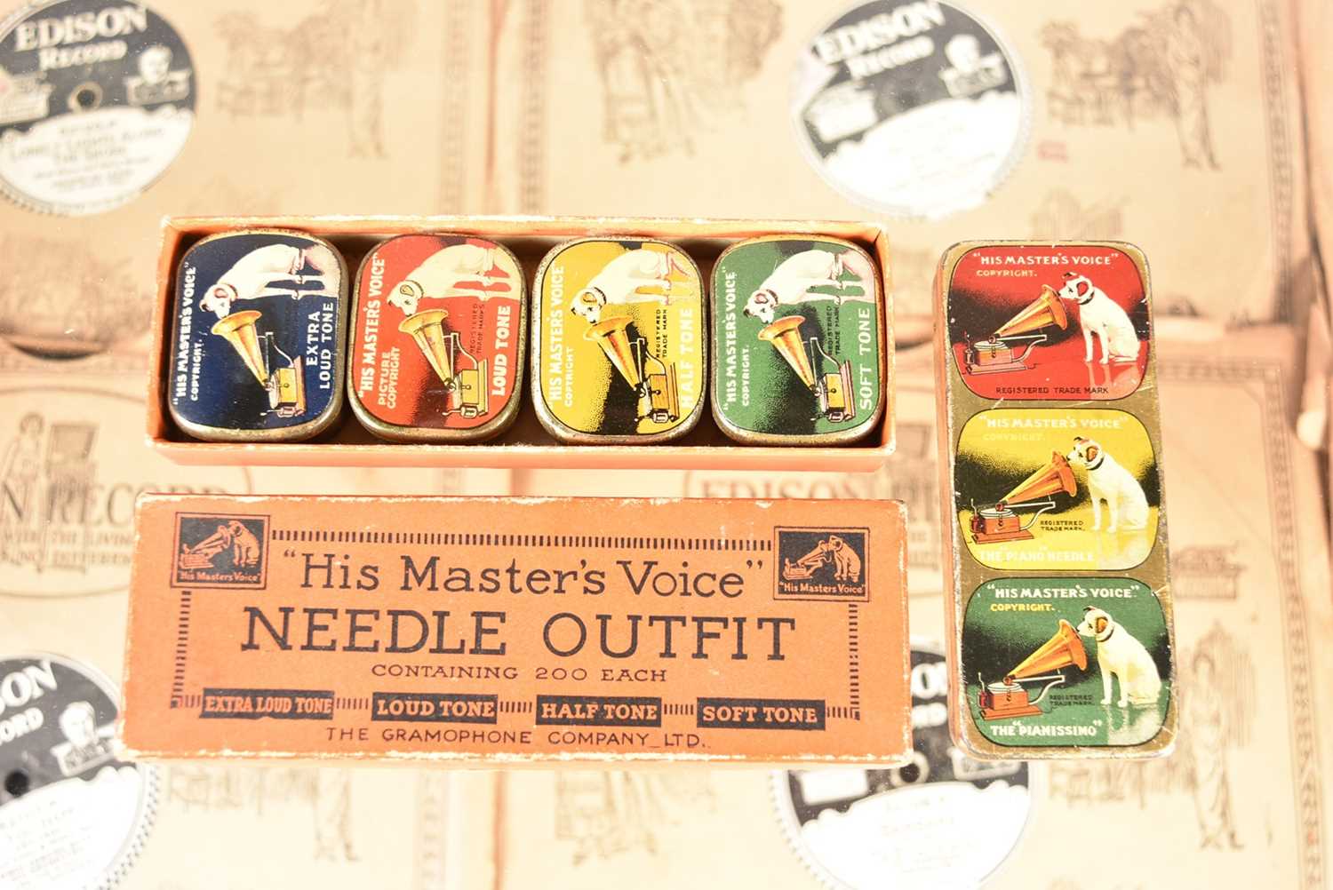 Lot 55 - Gramophone Needle Tins