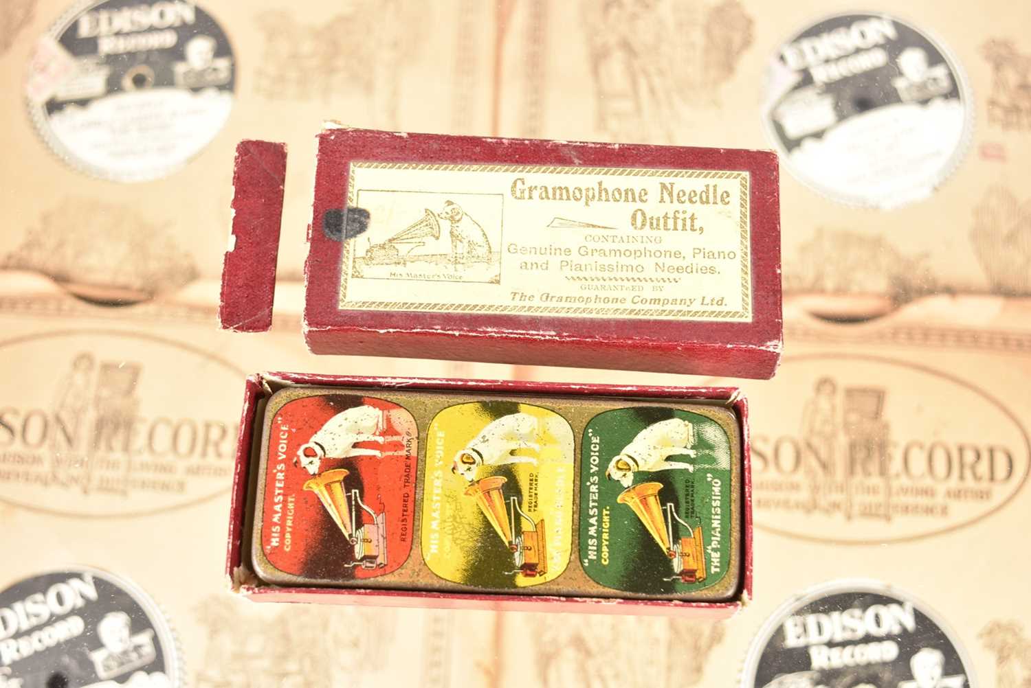 Lot 58 - Gramophone Needle Tins