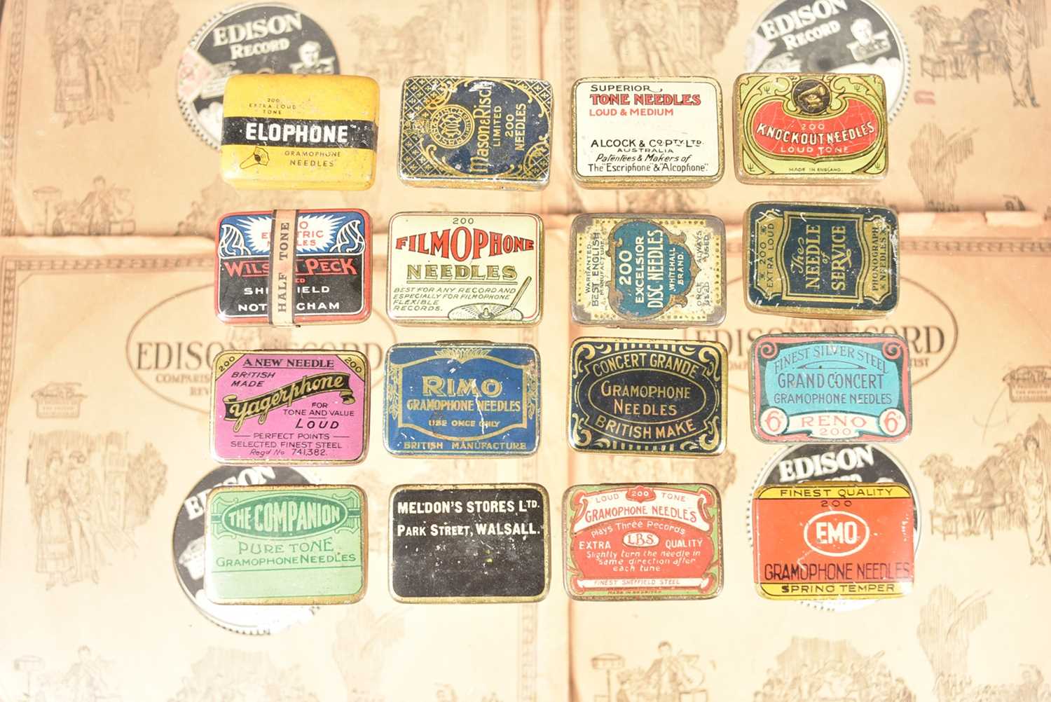 Lot 89 - Gramophone Needle Tins