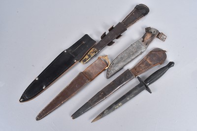Lot 925 - A Post War Fairbairn Sykes FS Fighting knife