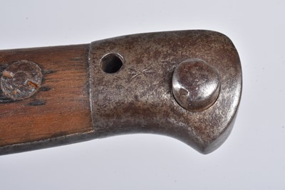 Lot 926 - A British 1907 SMLE bayonet