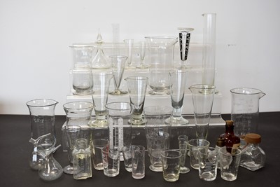 Lot 165 - A collection of British and Overseas glass measures