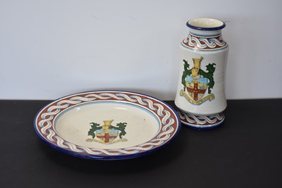 Lot 167 - Two Pharmaceutical Society's stoneware items
