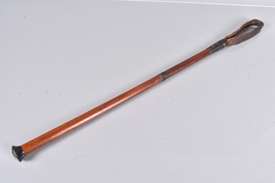 Lot 938 - An early 20th Century riding crop sword stick