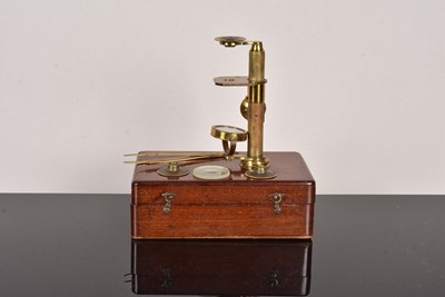 Lot 223 - A 19th Century Simple Microscope