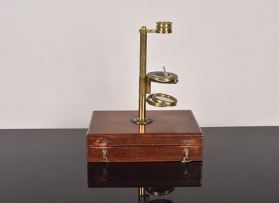 Lot 224 - A 19th Century Botanical Microscope