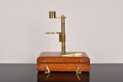 Lot 225 - A 19th Century Botanical Microscope