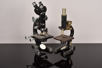 Lot 266 - A Beck Model 48 Microscope