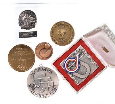 Lot 80 - A collection of Olympic medallions