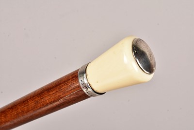 Lot 338 - A George V Malacca walking Cane