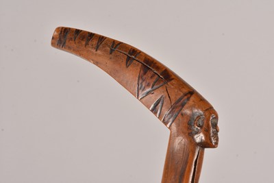 Lot 344 - A Polynesian Swagger/Walking Stick