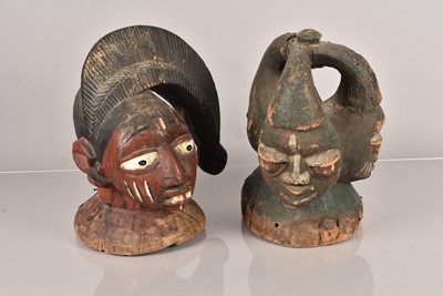 Lot 364 - Two African Masks/Headdresses