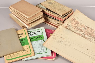 Lot 396 - A collection of Ordnance Survey maps