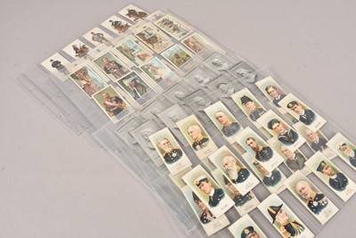 Lot 441 - WWI Period Military Themed and Police Cigarette Card Sets (4)