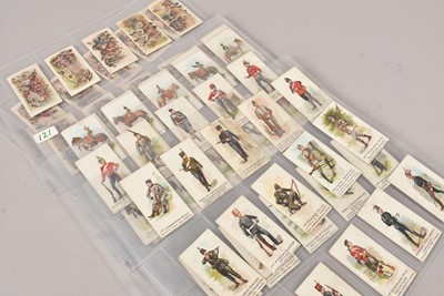 Lot 442 - Nineteenth Century Military Themed Cigarette Card Sets (3)