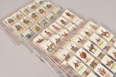 Lot 443 - Eighteenth/ Nineteenth Century Military Themed Wills Overseas Cigarette Card Sets (8)