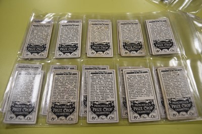 Lot 446 - Military Medals and Regimental Standards Themed Cigarette Card Sets (9)