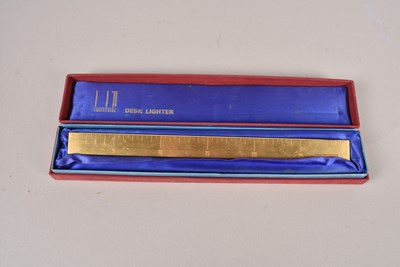 Lot 455 - A Dunhill Ruler/Desk Lighter