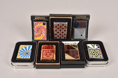 Lot 463 - An assortment of Zippo Lighters