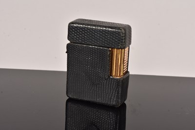 Lot 489 - An St Dupont gold plated pocket lighter