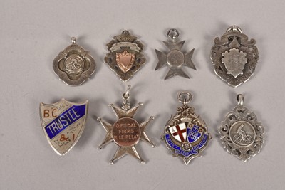 Lot 520 - An assortment of early 20th Century silver hallmarked Cycling medals