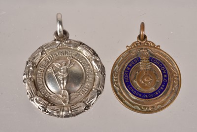 Lot 527 - An Edinburgh & District Motor Club Ltd white metal medal