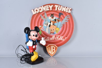 Lot 13 - A Novelty Tyco Mickey Mouse telephone