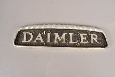 Lot 537 - A Vintage Daimler Hood Badge