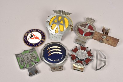 Lot 560 - An assortment of Car Bumper Badges