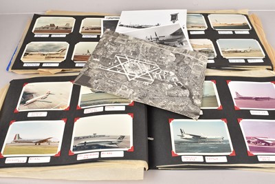Lot 583 - A collection of photograph albums of Aeroplanes
