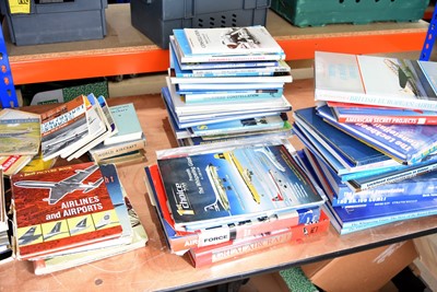 Lot 584 - A large collection of Aviation books