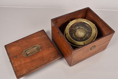 Lot 592 - A J.Garraio & Co of Lisboa Ship's Compass