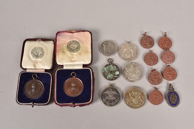 Lot 608 - An assortment of military related medallions
