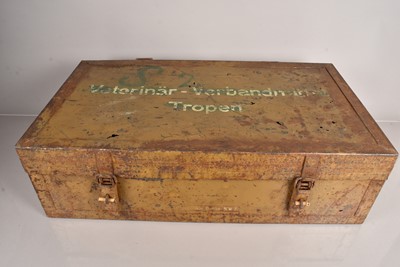 Lot 681 - A German Veterinary Association (Tropic) metal case