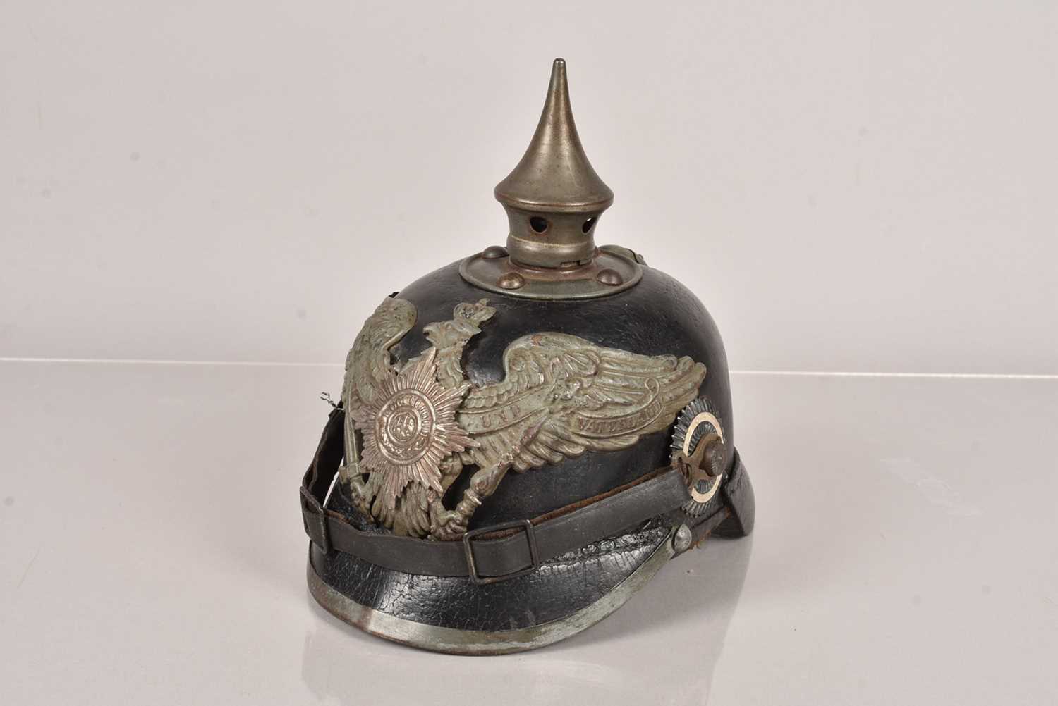 Lot 694 - A Prussian Garde Pickelhaube