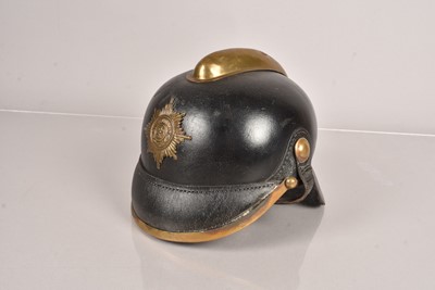 Lot 705 - A WWI period Prussian Fire Helmet