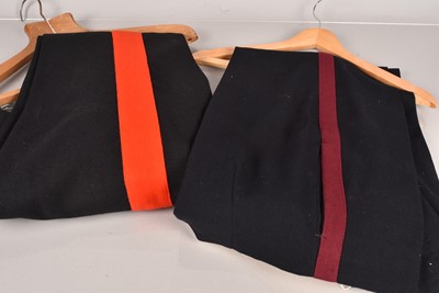 Lot 707 - Two pairs of vintage Officer's Mess trousers
